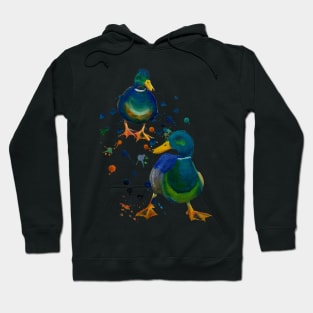 Splashy Ducks Hoodie